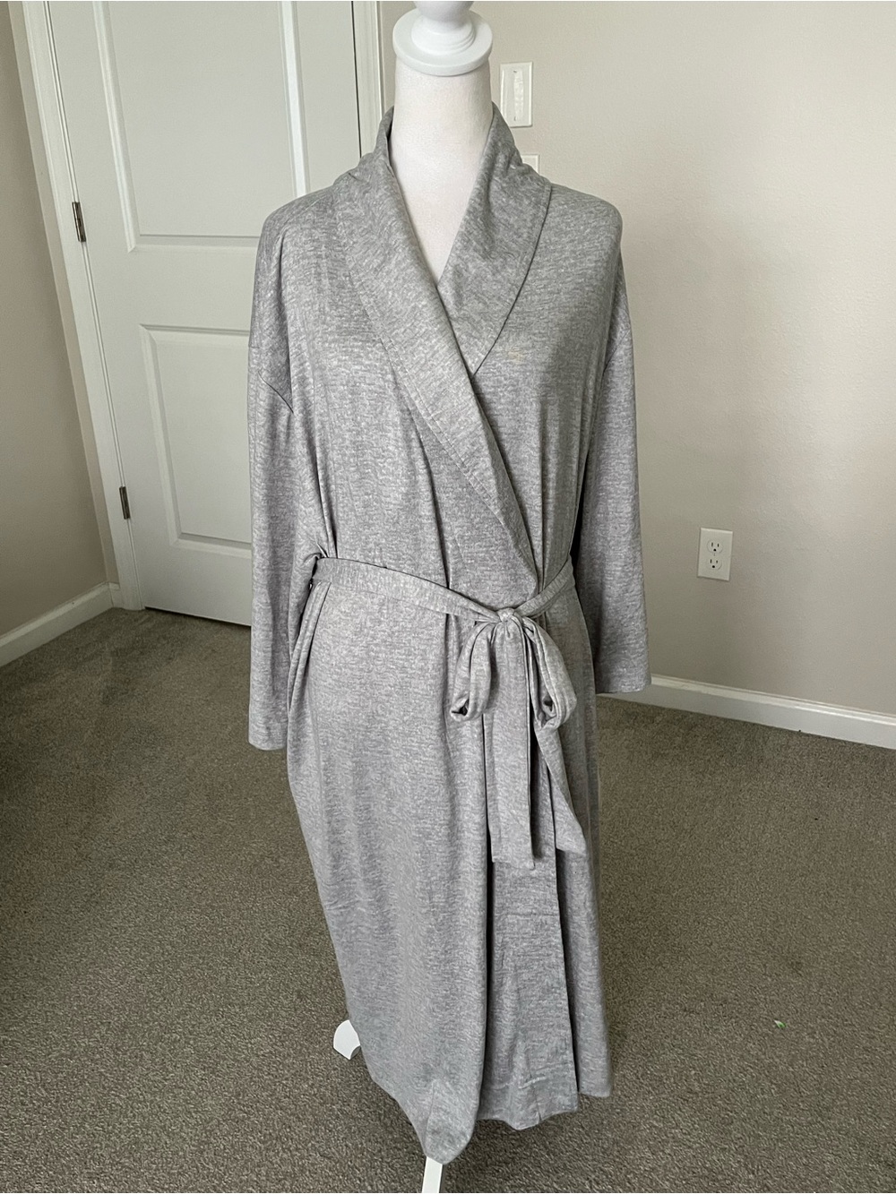 NWT Softies Dream Shawl Collar Robe in Heather Gray Size 2X/3X
